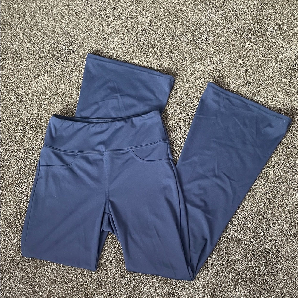 Halara Navy Blue Flare Leggings